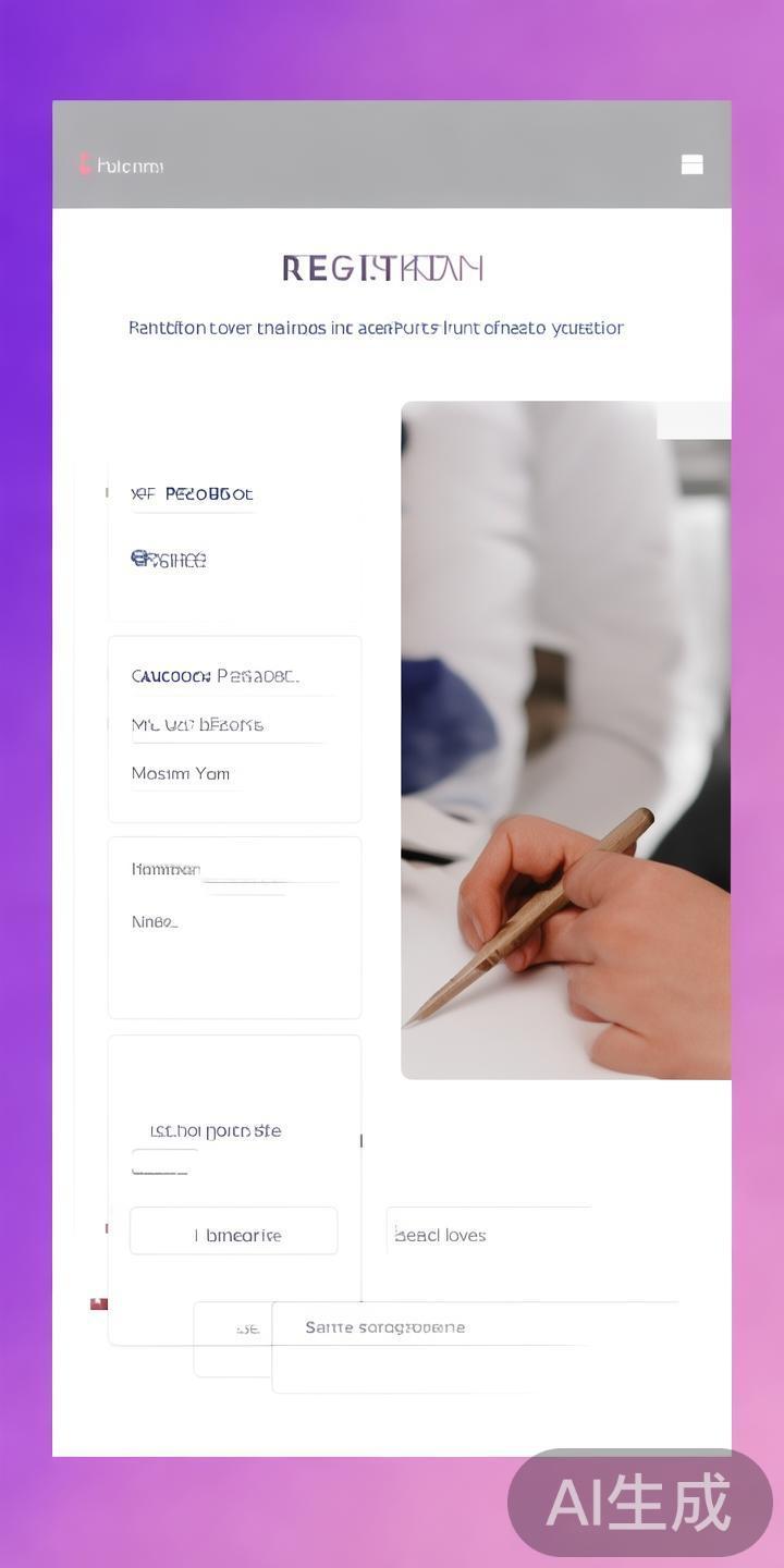 在注册页面，按照提示填写必要的资料，通常包括：用户